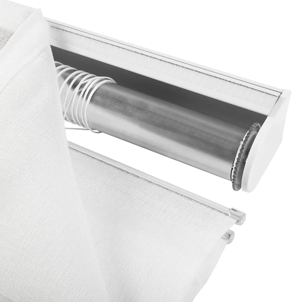 Alvin Motorised Sheer Roman Blind