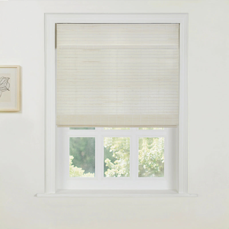 Rae Natural Ramie Jute Woven Wood Shades - Series W