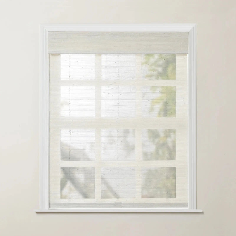 Rae Natural Ramie Jute Woven Wood Blinds - Series D