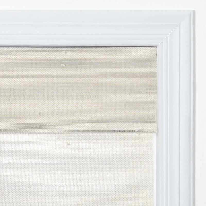 Rae Natural Ramie Jute Woven Wood Blinds - Series D