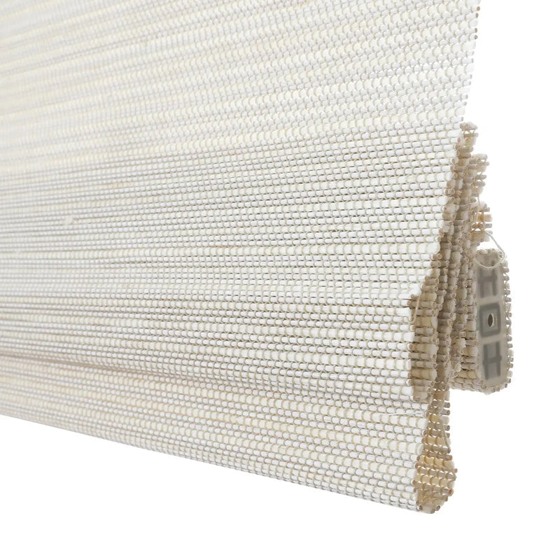 Rae Natural Ramie Jute Woven Wood Blinds - Series D