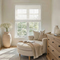 Rae Natural Ramie Jute Woven Wood Blinds - Series D