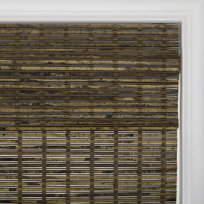 Rae Natural Ramie Jute Woven Wood Shades - Series W