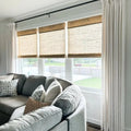 Lay Natural Ramie Bamboo Woven Blind - Beige