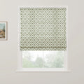Britt Bengoechea x TWOPAGES Floral Print Linen Cotton Roman Blind Cordless