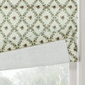 Britt Bengoechea x TWOPAGES Floral Print Linen Cotton Roman Blind Cordless