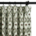 Britt Bengoechea x TWOPAGES Cottage Floral Printed Linen Cotton Pleated Curtains