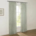 Britt Bengoechea x TWOPAGES Cottage Floral Printed Linen Cotton Pleated Curtains