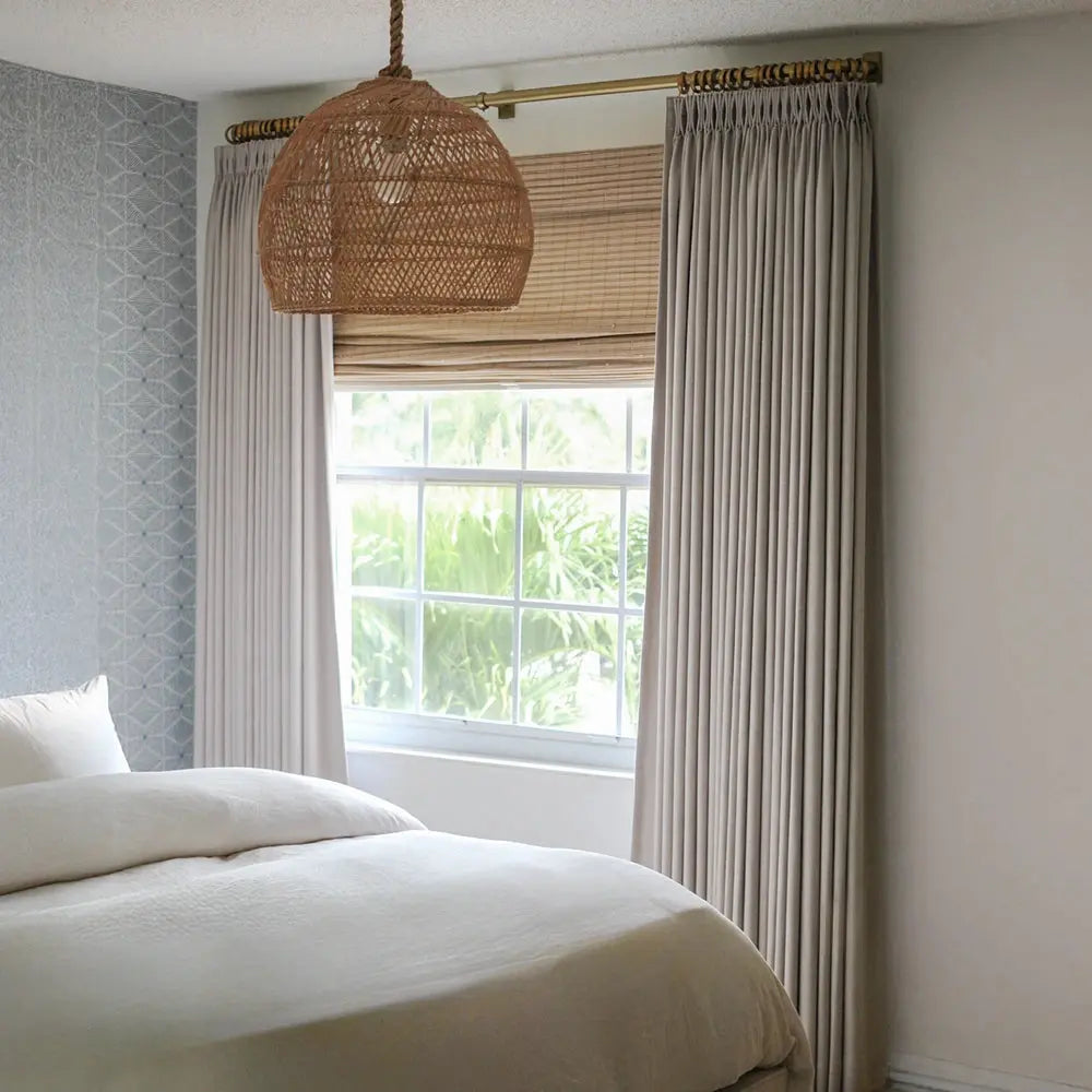 Isabella Heavyweight Cotton Pleated Curtains