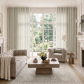 Isabella Cotton S-fold Curtains with Belt Hook - Lora Track