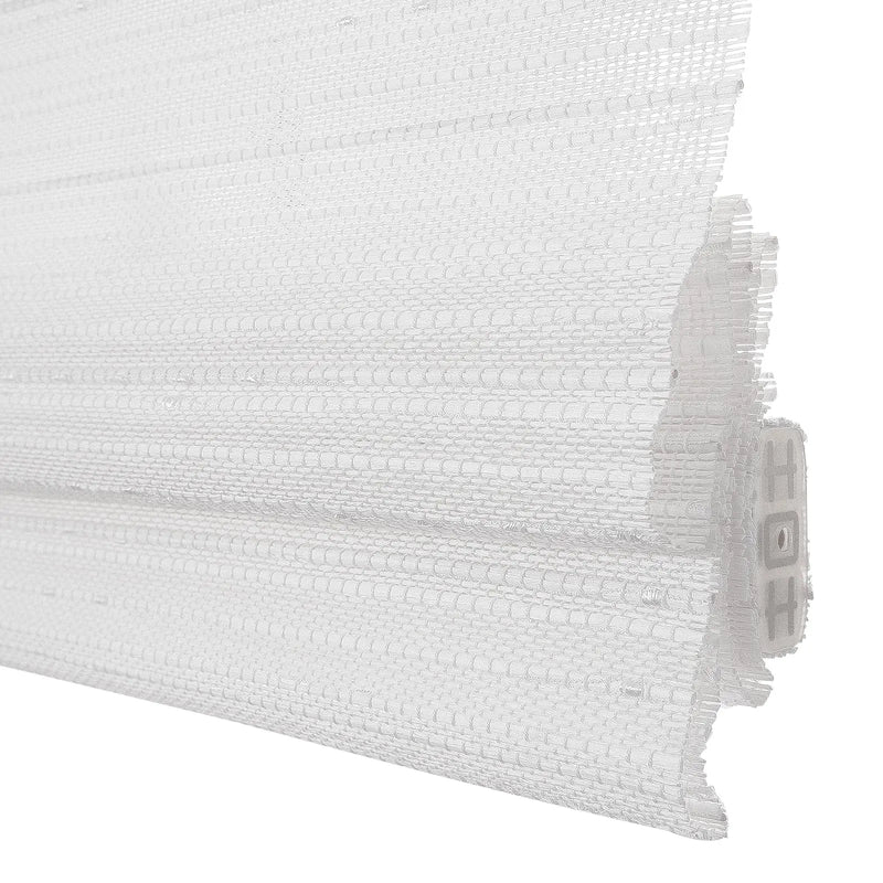 Rae Natural Ramie Flax Woven Wood Blinds - Series C