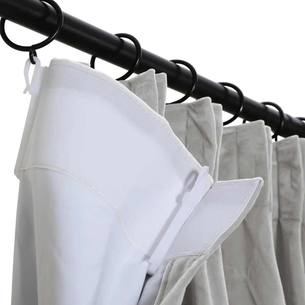 Birkin Velvet Pleated Curtains