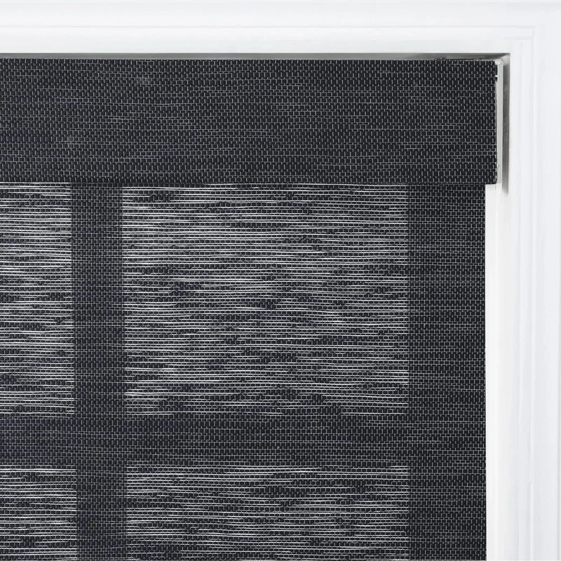 Rae Natural Jute Woven Wood Roller Blinds Cordless