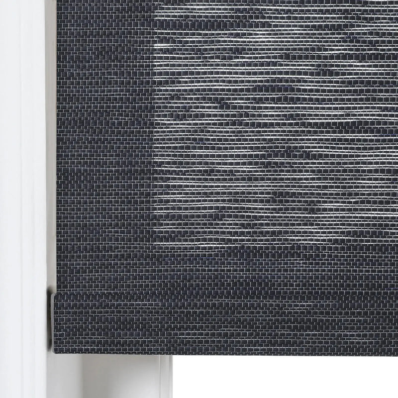Rae Natural Jute Woven Wood Roller Blinds Cordless