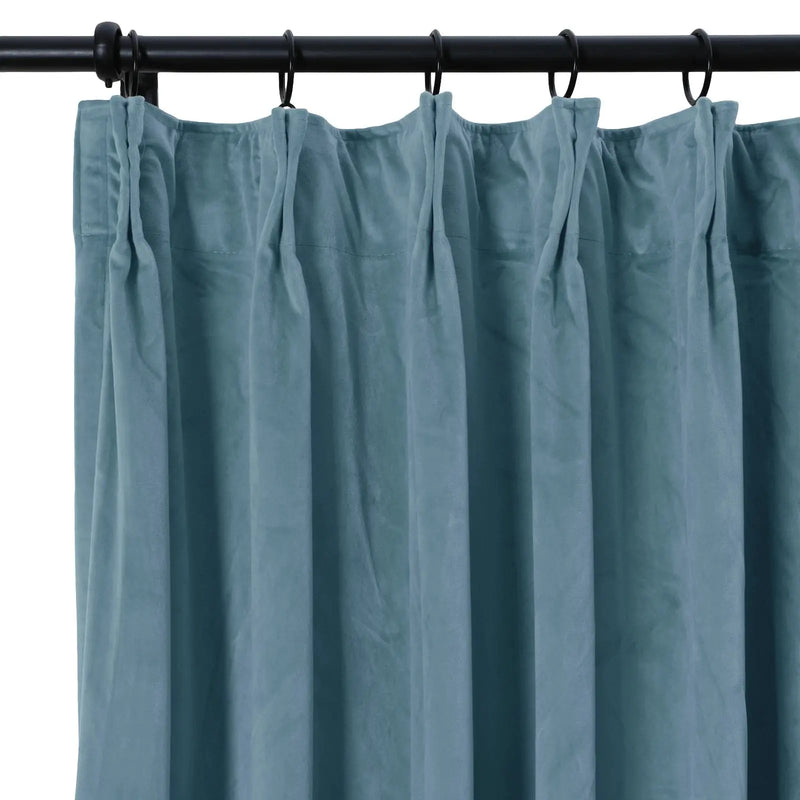 Birkin Velvet Pleated Curtains