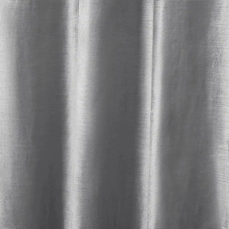 Veda Lustrous Cotton Velvet Pleated Curtains