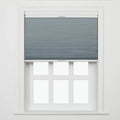 Aura No-Drill Day Night Blockout Cellular Window Blinds Cordless
