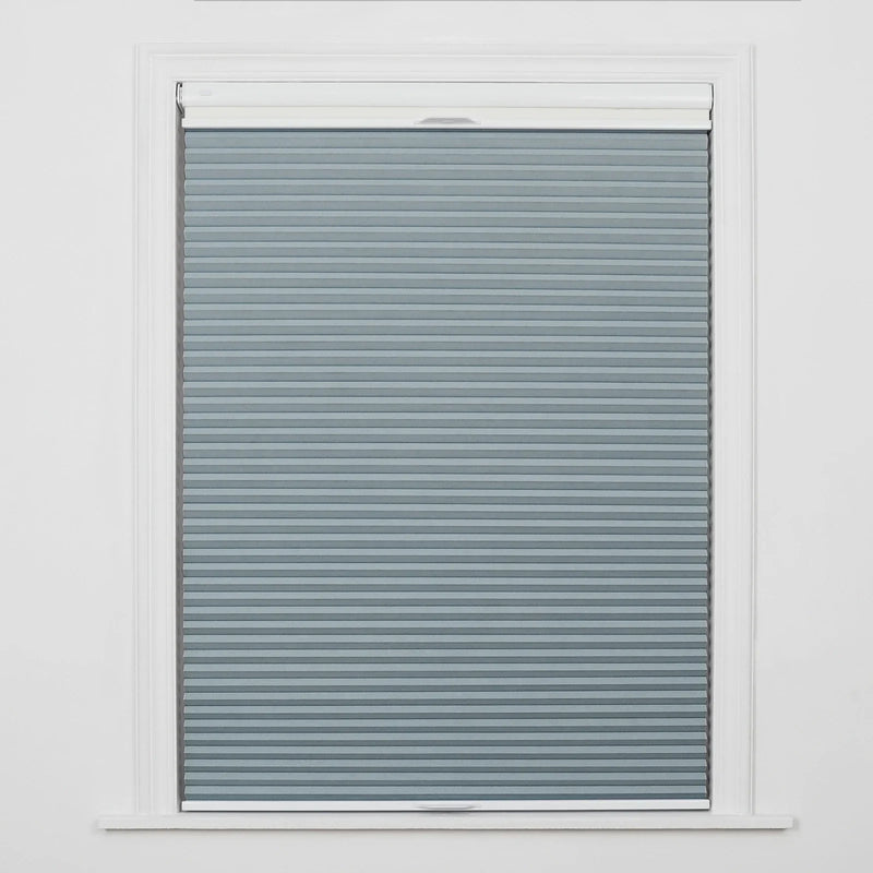Aura No-Drill Day Night Blockout Cellular Window Blinds Cordless
