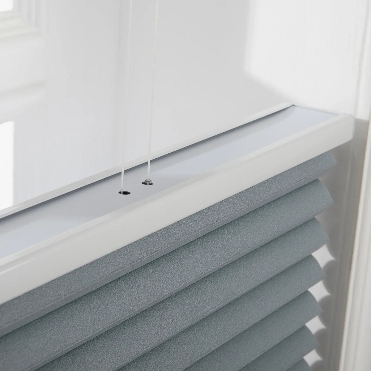 Aura No-Drill Top Down Bottom Up Blockout Cellular Window Blinds Cordless