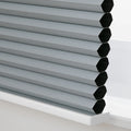 Aura No-Drill Top Down Bottom Up Blockout Cellular Window Blinds Cordless