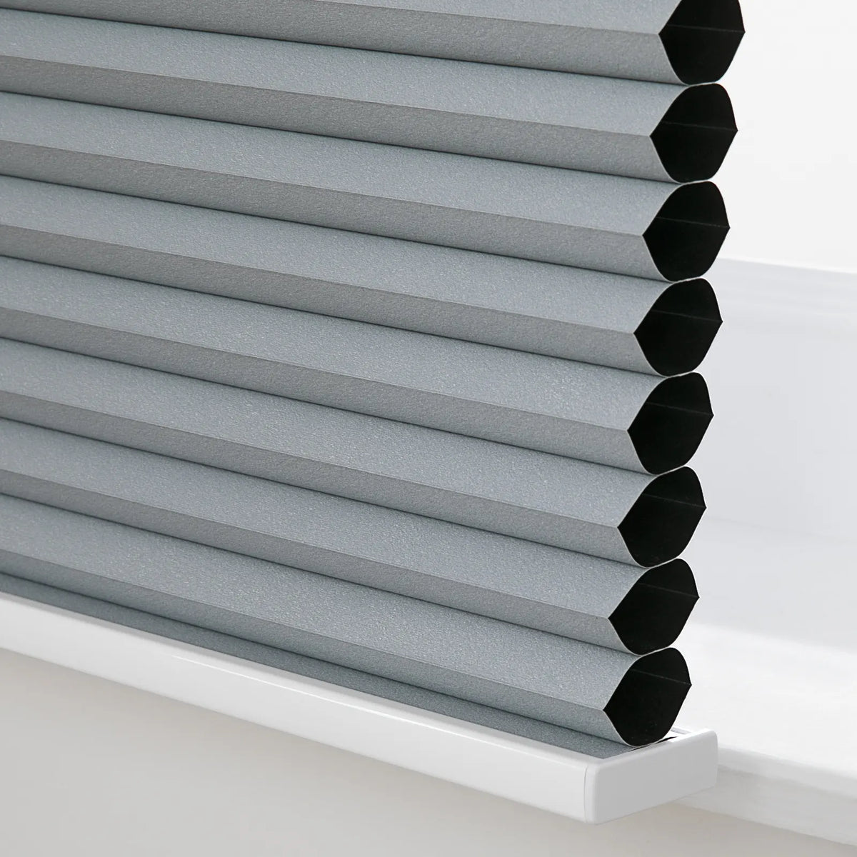 Aura No-Drill Top Down Bottom Up Blockout Cellular Window Blinds Cordless