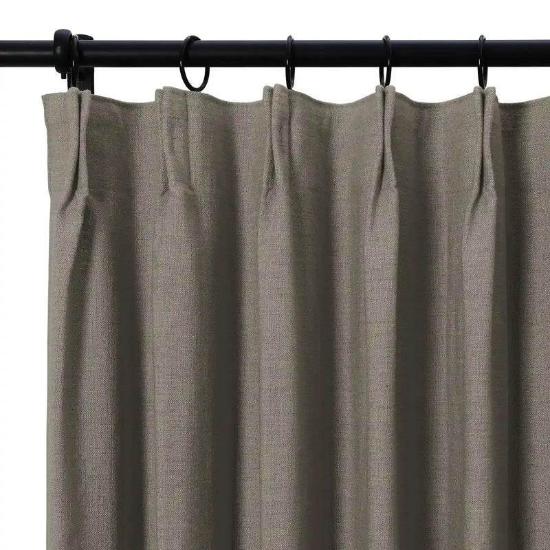 Isabella Heavyweight Cotton Pleated Curtains