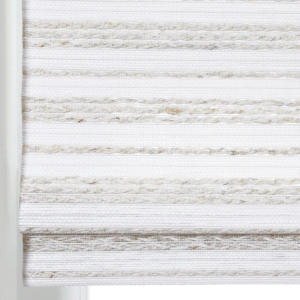 Rae Natural Ramie Flax Woven Wood Blinds - Series C
