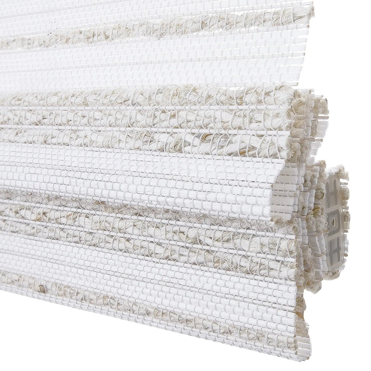 Rae Natural Ramie Flax Woven Wood Blinds - Series C