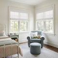 Rae Natural Ramie Flax Woven Wood Blinds - Series C