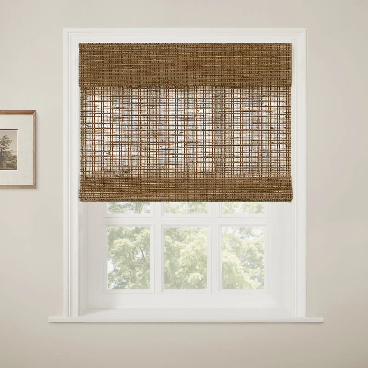 Rae Natural Ramie Jute Woven Wood Shades - Series W