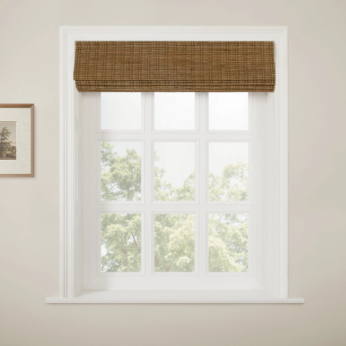 Rae Natural Ramie Jute Woven Wood Shades - Series W