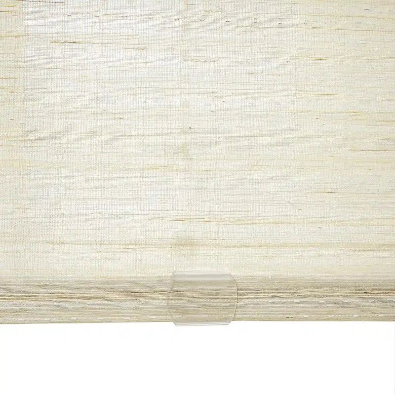 Rae Natural Ramie Jute Woven Wood Blinds - Series M