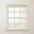 Rae Natural Ramie Jute Woven Wood Blinds - Series M