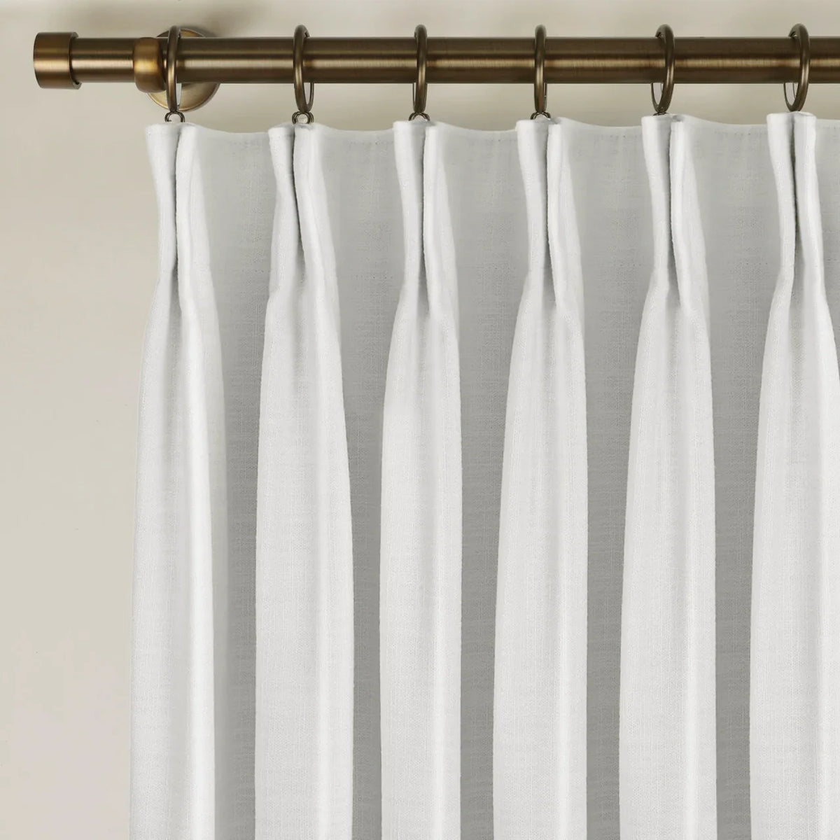 Liz Linen Pleated Curtains