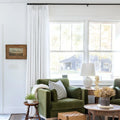 Liz Linen Pleated Curtains