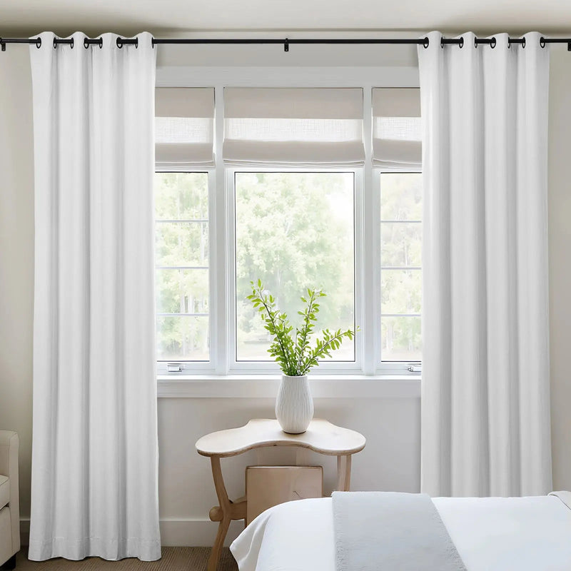 Lila Blockout Eyelet Curtains
