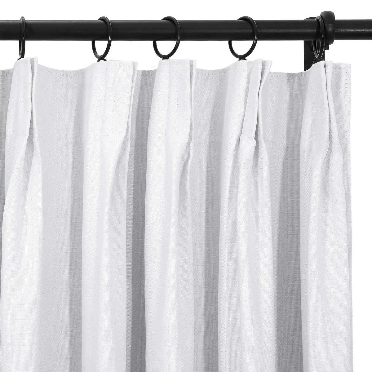 Lila Blockout Pleated Curtains