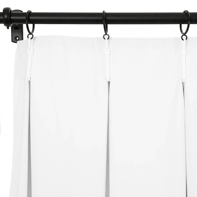 Lila Blockout Pleated Curtains