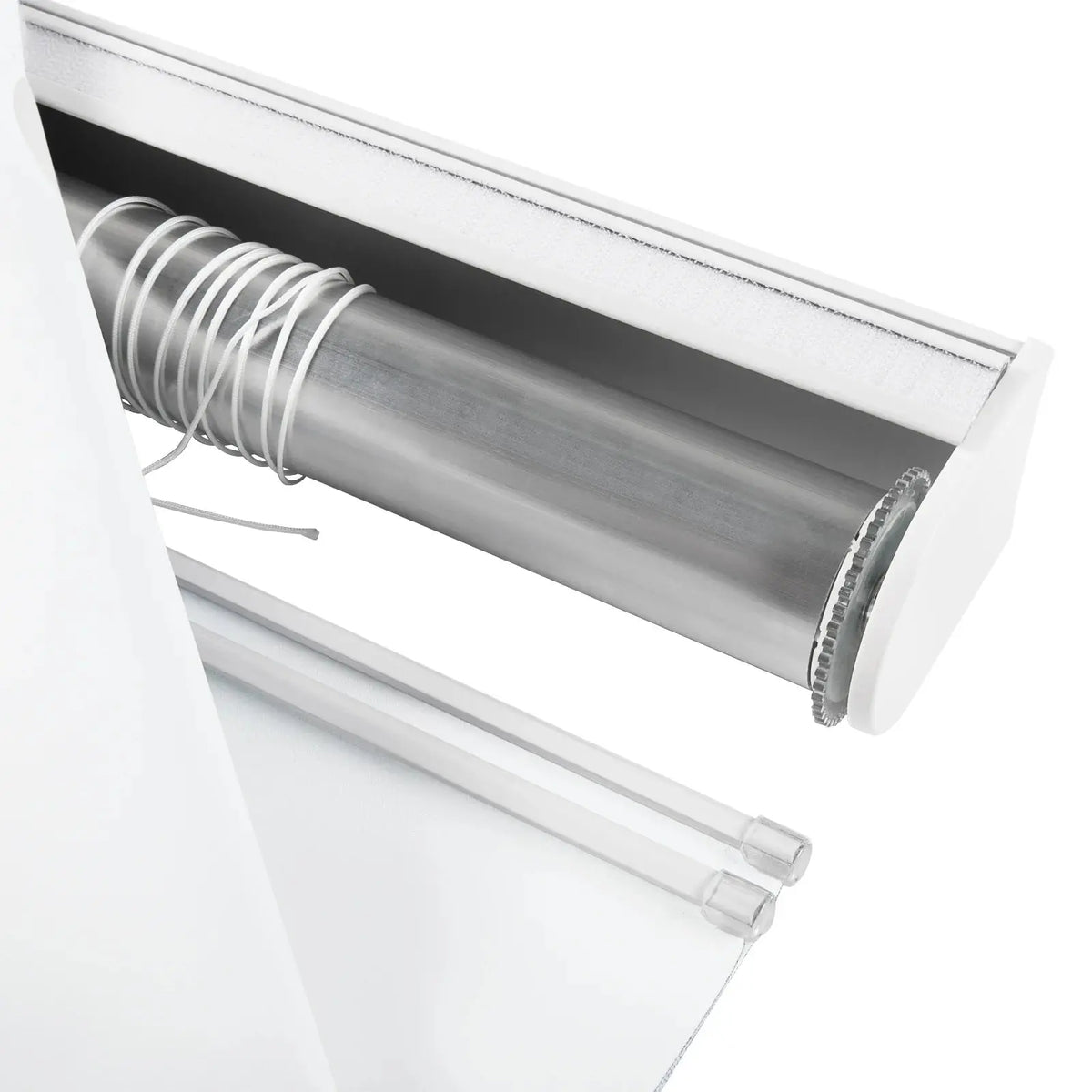 Alvin Motorised Blockout Boutique Roman Blind