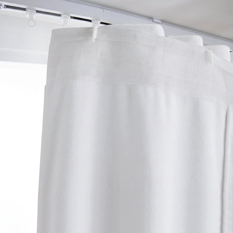 Birkin Velvet S-fold Curtains with Belt Hook - Lora Track