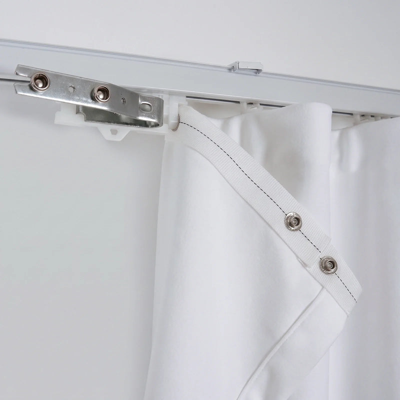 Birkin Velvet S-fold Curtains with Snap Tape - Lora Track