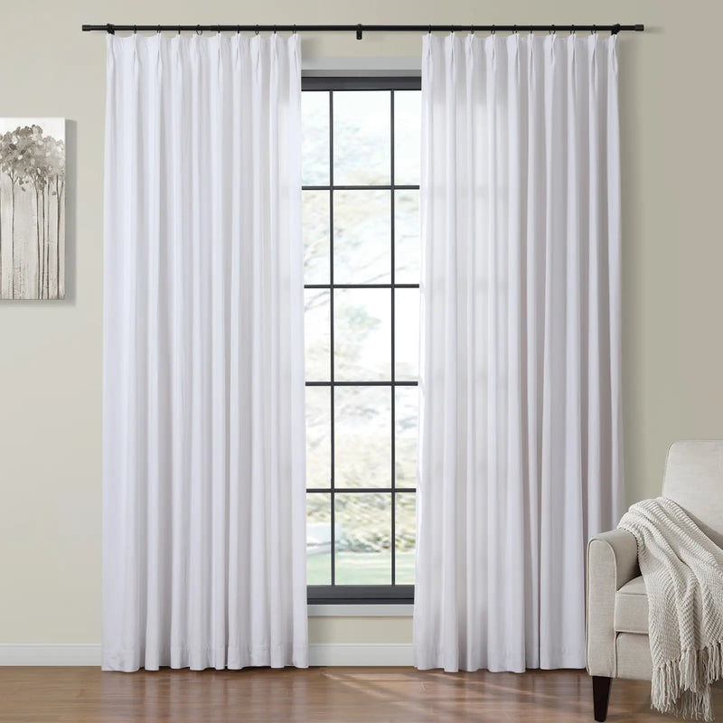 Birkin Velvet Pleated Curtains