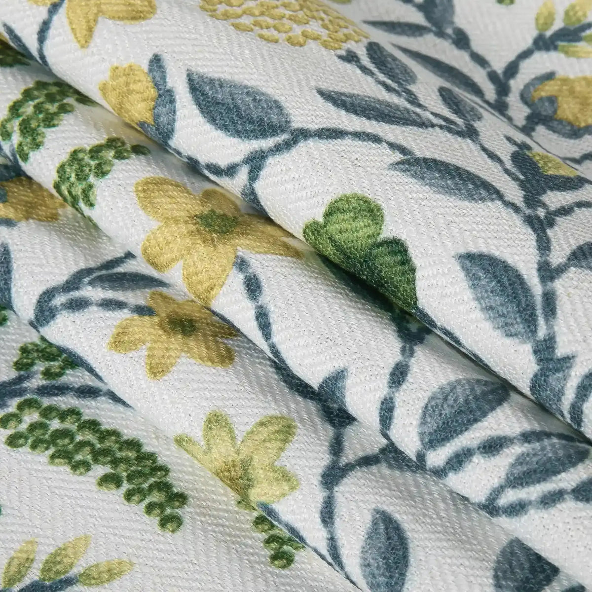 Holly Botanical Boho Pleated Curtains
