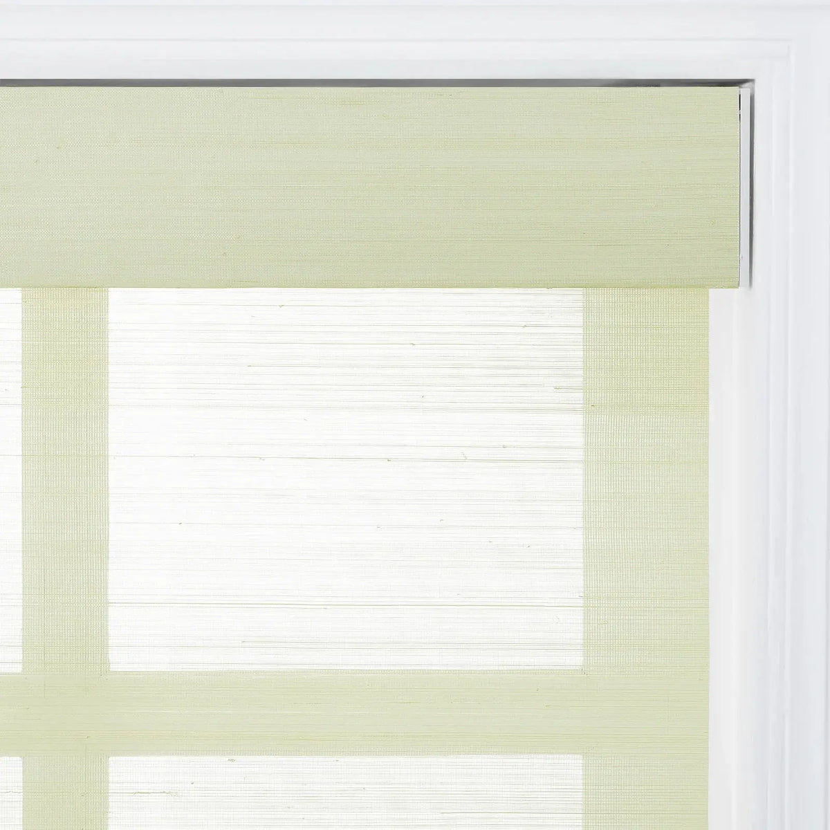 Rae Natural Jute Woven Wood Roller Blinds Cordless