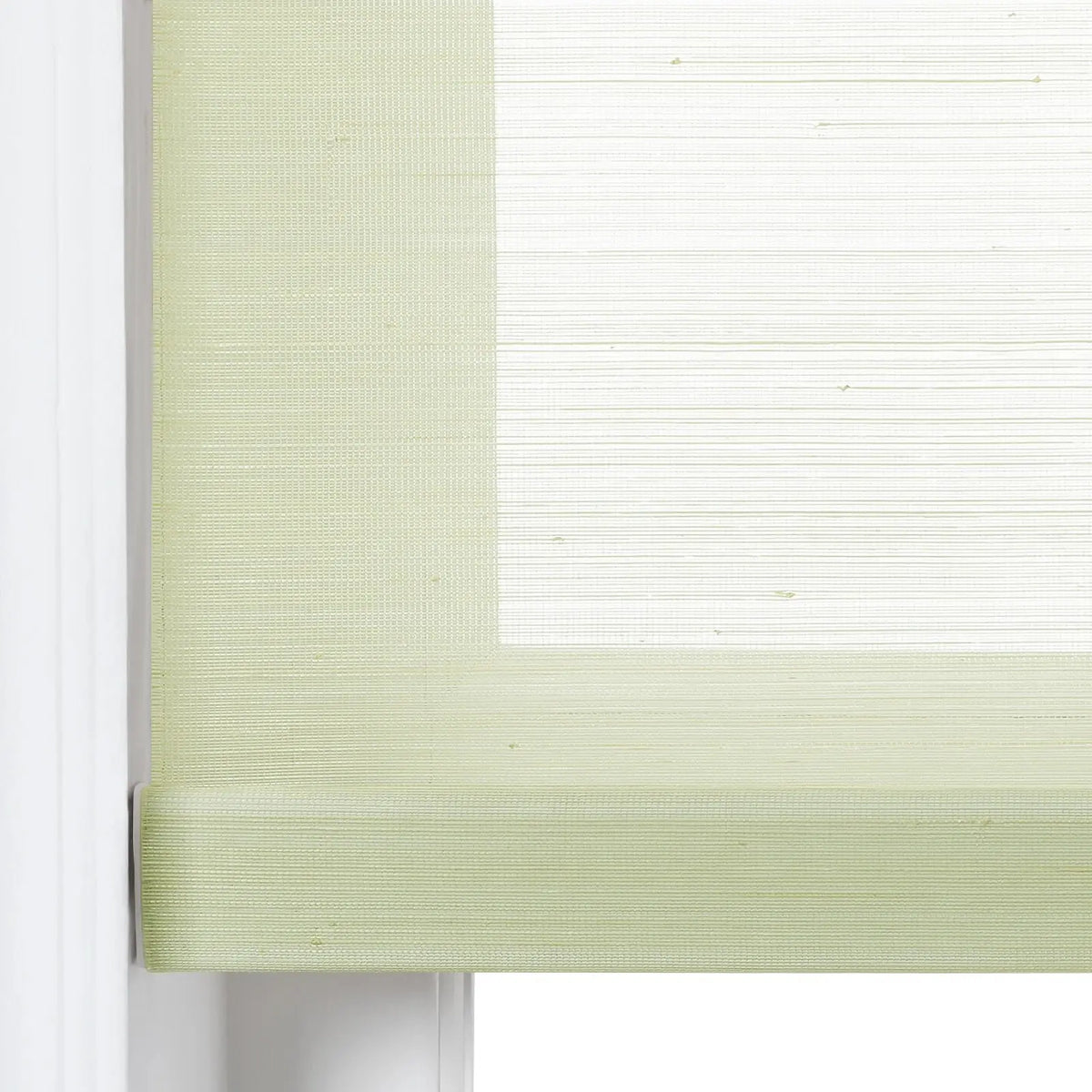 Rae Natural Jute Woven Wood Roller Blinds Cordless