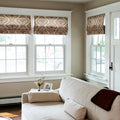 Sabrina Ramkhelawan x TWOPAGES Canyon Grove Cotton Roman Blind Cordless