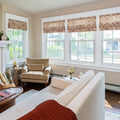 Sabrina Ramkhelawan x TWOPAGES Canyon Grove Cotton Roman Blind Cordless