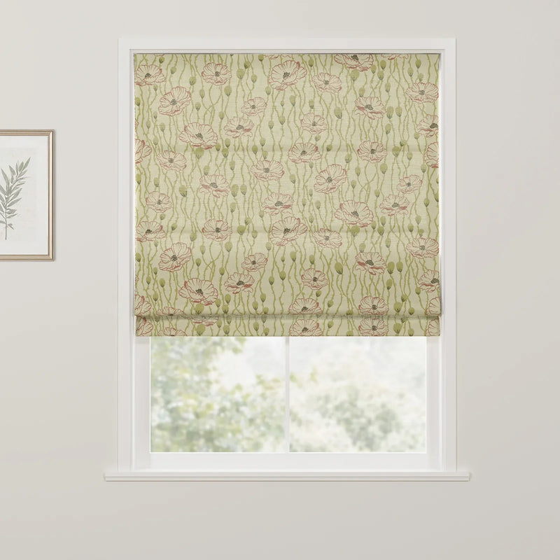 Sabrina Ramkhelawan x TWOPAGES Canyon Grove Cotton Roman Blind Cordless