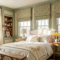 Sabrina Ramkhelawan x TWOPAGES Canyon Grove Cotton Roman Blind Cordless