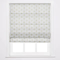Stefana Silber x TWOPAGES Printed Linen Blend Roman Blind Cord Lift